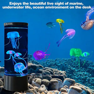 Lampara Medusas Led Multicolor 🪼🪼🐙🪼